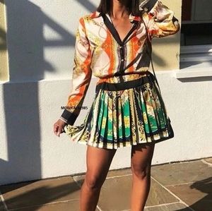 Zara
Versace Print Dress